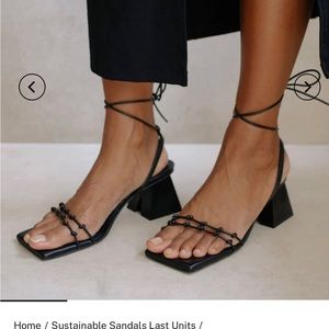 Alohas heels sandals